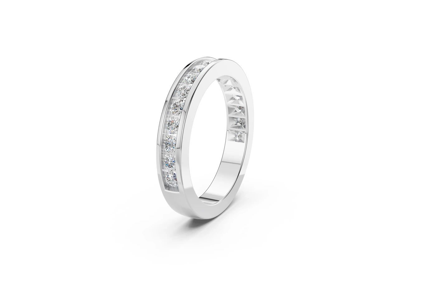 Round Eternity Ring, supplied product view